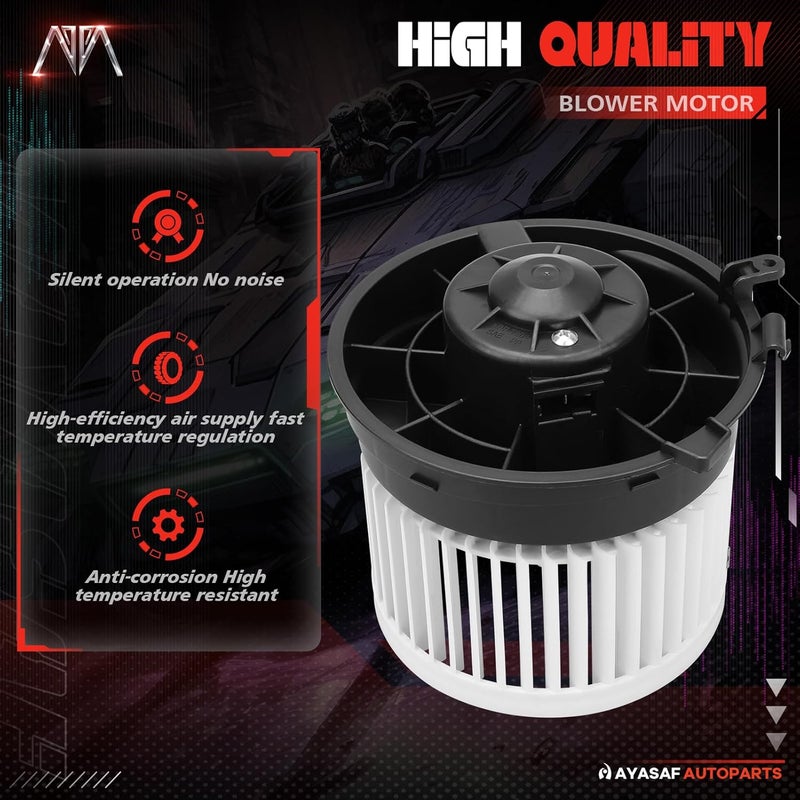 MAYASAF 700253 HVAC Blower Motor Assembly fit for Nissan[ONLY] 08-13 Rogue, 14-15 Rogue Select, 07-12 Sentra - Image 3